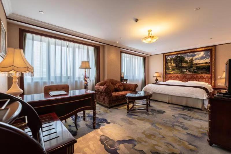 Golden Ocean Hotel Tianjin Buitenkant foto