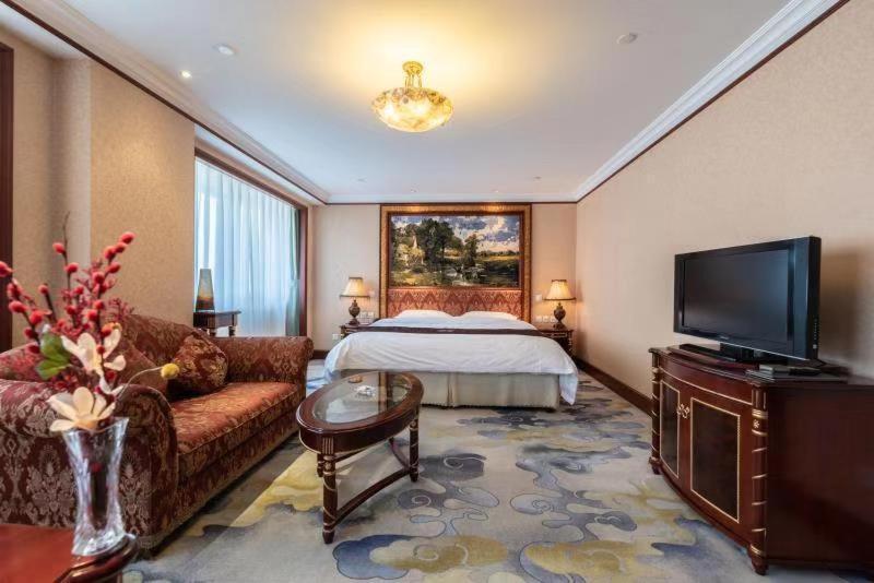 Golden Ocean Hotel Tianjin Buitenkant foto